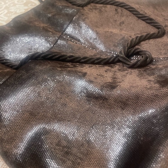 Claudio Orciani Italian Shoulder Bag Hobo Tote Handbag - Picture 3 of 12